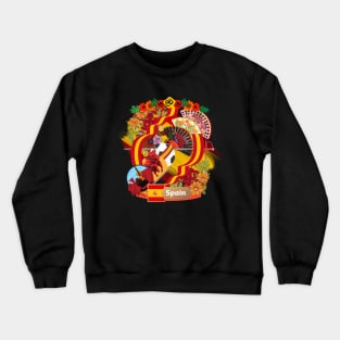 Beautiful Spain Crewneck Sweatshirt